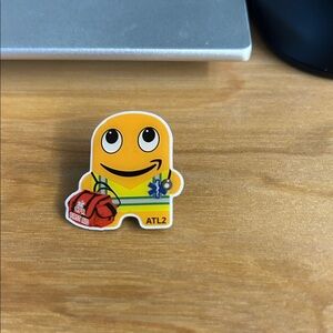 Amazon Peccy Safety Character Pin